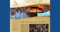 Desktop Screenshot of gospelmessengers.org
